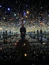 Yayoi Kusama's Infinitely Mirrored "Infinity Room".  Remarkable.