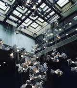 Omer Arbel has created yet another masterpeice lighting installation at the Barbican for the  London Design Fair.