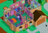 Simpsons Residence - 1st Floor   Photo 5 of 5 in Fictional Floorplans by Shawn Woznicki