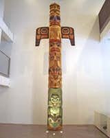 Totem pole for Wieden+Kennedy in downtown Portland, Oregon.