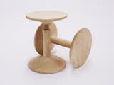 #wood #stool #minimalist #maple #design #furniture #KarolineFesser  Photo 5 of 5 in All Wood Stool by Karoline Fesser