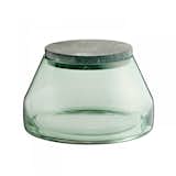 #storage #serving #containers #set #collection #tinted #glass #marble #lids #individual #character #distinctive #shapes #materials #decorative #functional #Bolia #VeraandKyte