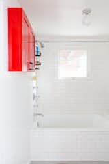 #EagleRockHouse #renovated #updated #private #residence #color #bathroom #tub #red #2013 #EagleRock #California #BarbaraBestor  Paul lewis’s Saves from Eagle Rock House