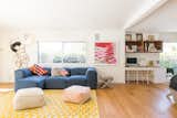 #LaurelCanyonHouse #residence #renovation #modern #livingroom #seating #dynamic #storage #desk #color #LaurelCanyon #BarbaraBestor