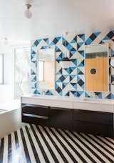 #LosFeliz #residence #renovation #modern #remodel #color #dynamic #interior #inside #bathroom #tile #lighting #California #2014 #BarbaraBestor