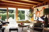 #SurfShack #residence #onestory #linear #color #panels #interior #inside #livingroom #windows #naturallight #modern #box-like #SantaBarbara #California #2009 #BarbaraBestor