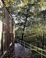 #WillisMillsHouse #residence #modern #structure #exterior #deck #wood #panels #landscape #outside #outdoors #BassamFellows