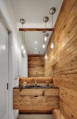 #2039Dickens #structure #form #modern #midcentury #sidelot #addition #interior #inside #indoors #wood #sink #lighting #smallspace #2009 #BlenderArchitecture