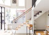 #LordStanley #restaurant #modern #midcentury #structure #informal #comfortable #interior #inside #indoors #dining #table #chairs #staircase #levels #lighting #windows #SanFrancisco #2015 #BoorBridgesArchitecture  Photo 3 of 10 in Lord Stanley by Boor Bridges Architecture