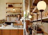 #Sightglass #20th #modern #coffee #oldworld #cafe #refined #material #palette #roastery #vintage #midcentury #interior #inside #indoors #lighting #shelves #storage #coffeebar #SanFrancisco #2014