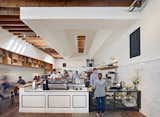 #TheMill #modern #dining #cafe #collaborative #bright #warm #wood #palette #welcoming #interior #inside #indoors #tile #lighting #counter #appliances #beams #2013 #SanFrancisco #BoorBridgesArchitecture