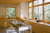#LakeHouse #modern #structure #residence #interior #inside #indoors #kitchen #sink #appliances #cabinets #storage #windows #naturallight #ChristopherCampbellArchitecture