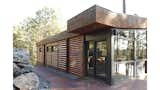 #FamiliarCabin #cabin #minimal #exterior #retreat #outdoor #wood #steel #glass #architecture #modern #modernarchitecture #CityDeskStudio  Photo 6 of 11 in Familiar Cabin by CityDeskStudio