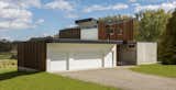 #modern #architecture #modernarchitecture #exterior #concrete #steel #corten #IndependenceHouse #house #Independence #Minnesota #CityDeskStudio 