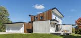 #modern #architecture #modernarchitecture #exterior #concrete #steel #corten #patio #outdoor #outdoorliving #IndependenceHouse #house #Independence #Minnesota #CityDeskStudio 