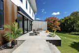 #modern #architecture #modernarchitecture #exterior #concrete #steel #corten #patio #outdoor #outdoorliving #IndependenceHouse #house #Independence #Minnesota #CityDeskStudio 