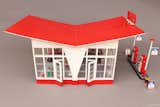 A Modernist Gas Station Made From Lego Is Fit For Any Shelf - Photo 5 of 6 - 