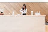#modern #architecture #modernarchitecture #coffee #coffeeshop #coffeebar #minimal #interior #wood #glass #tile #airy #SaintFrank #SaintFrankCoffee #RussianHill #SanFrancisco #California #DavidBaker #DavidBakerArchitects #AmandaLoper #IanDunn