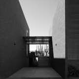#Sfa #church #modern #midcentury #exterior #outside #outdoors #landscape #angles #dynamic #walkway #staircase #lighting #dimension #2006 #Scottsdale #Arizona #DebartoloArchitects  Photo 5 of 5 in Sfa by Debartolo Architects