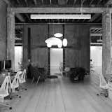#VSCO #modern #midcentury #dynamic #sturcture #interior #inside #indoors #seating #desk #office #lighting #Oakland #California #DebartoloArchitects  Photo 5 of 9 in VSCO by Debartolo Architects