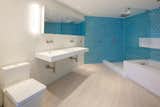 #modern #architecture #modernarchitecture #apartment #renovation #minimal #colorful #bathroom #tile #wood #porcelain #DENArchitecture #Brazil