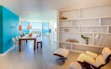 #modern #architecture #modernarchitecture #apartment #renovation #minimal #colorful #diningroom #lounge #Eames #chair #DENArchitecture #Brazil