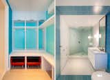 #modern #architecture #modernarchitecture #apartment #renovation #bathroom #storage #DENArchitecture #Brazil