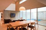 #interior #inside #indoor #diningroom #livingroom #lighting #table #chair #couch #barcelona #concrete #pool #pooldesign #GraciaStudio