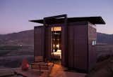 #exterior #outside #outdoor #interior #smallspaces #modular #view #light #window #mountain #Baja #California #GraciaStudio