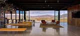 #interior #inside #indoor #livingroom #chair #diningroom #bench #wine #vineyard #open #view #window #glass #Baja #California #GraciaStudio