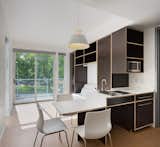 #interior #inside #indoor #kitchen #smallspaces #diningroom #window #minimal #modern #lighting #modular #housing #industrial #Brooklyn #NewYork #GarrisonArchitects