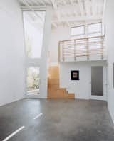 #interior #inside #indoor #stairs #workplace #office #studio #artist #light #window #LosAngeles #California #KevinDalyArchitects