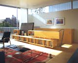 #interior #inside #indoor #livingroom #books #art #modern #midcenturymodern #wood #clean #SantaMonica #California #KevinDalyArchitects  Photo 2 of 5 in Beverly House by Kevin Daly Architects