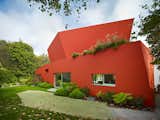 #exterior #outside #outdoor #landscape #orange #color #LosAngeles #California #KevinDalyArchitects