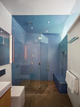 #inside #interior #indoor #bathroom #blue #tile #color #LosAngeles #California #KevinDalyArchitects