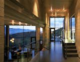 #modern #garciaresidence #ibarrarosanodesignarchitects #architecture #interiordesign #arizona #seatingdesign #livingarea #openfloor #glass #glassdoor #stairs  Photo 4 of 12 in Garcia Residence by Ibarra Rosano Design Architects