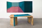 #lilianaovalle #designer #modern #chromacollection #chroma #furniture #interior #exhibition #barbarabrondi #marcoraino #2012 #table #sidetable #color #monochrome 