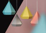 #sebastianscherer  #lightingdesign #lighting #lamp #hanginglight #geometric #interior #color #diamond #pendantlight   Photo 10 of 22 in Inspiration by Anhara Abud Triana from Diamond Light