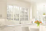 Get the clean look of an all-white kitchen with these beautiful Marvin OXXO Glider windows.
#marvin #glider #traditional #white #kitchen