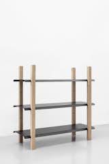 Slot Shelf is a minimal bookshelf created by Vienna-based designer Klemens Schillinger. Since graduating from the Royal College of Art he has been working as a freelance designer for various design studios as well as carrying on with his own work. Slot Shelf is a simple self supporting shelving system that requires neither screwed, nor glued connections. It can be set up within a few minutes and yet is sturdy.
