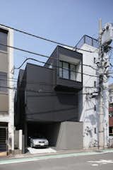 Exterior, House Building Type, Concrete Siding Material, and Metal Siding Material  Photos from House in Higashiazabu by PANDA
