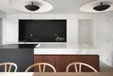Kitchen, Ceiling Lighting, Undermount Sink, and Marble Counter  Photo 3 of 21 in BC House by Dieter Vander Velpen