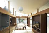 Dining room  Photo 4 of 14 in House with Gardens and Roofs by Arii Irie Architects by Leibal