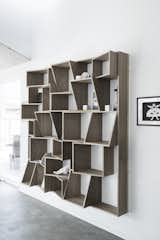 Bookcase, Shelves, Storage Room, and Shelves Storage Type  Photo 8 of 14 in The Roof House by Leibal