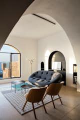 Living Room, Sofa, Chair, and Terrazzo Floor  Photo 6 of 36 in Old Jaffa House by Leibal
