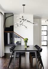 Dining Room, Pendant Lighting, Chair, Dark Hardwood Floor, and Table  Photos from darks