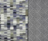 Aswan and Meroe upholstery from The Adjaye Collection for KnollTextiles. Photography by KnollTextiles.