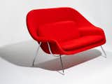 The Model 73 Womb Settee designed by Eero Saarinen, 1948. Photograph by Knoll.  Photo 2 of 9 in Knoll Inspiration: Reintroducing the Womb Settee