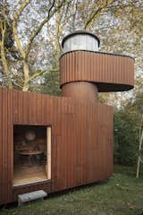 Exterior, Metal Siding Material, Small Home Building Type, and House Building Type  Photos from Alex' Guesthouse by Atelier Vens Vanbelle