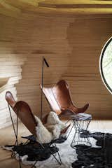Living Room, Lamps, Medium Hardwood Floor, End Tables, Rug Floor, and Chair  Photo 8 of 38 in Alex' Guesthouse by Atelier Vens Vanbelle by Tim Van de Velde